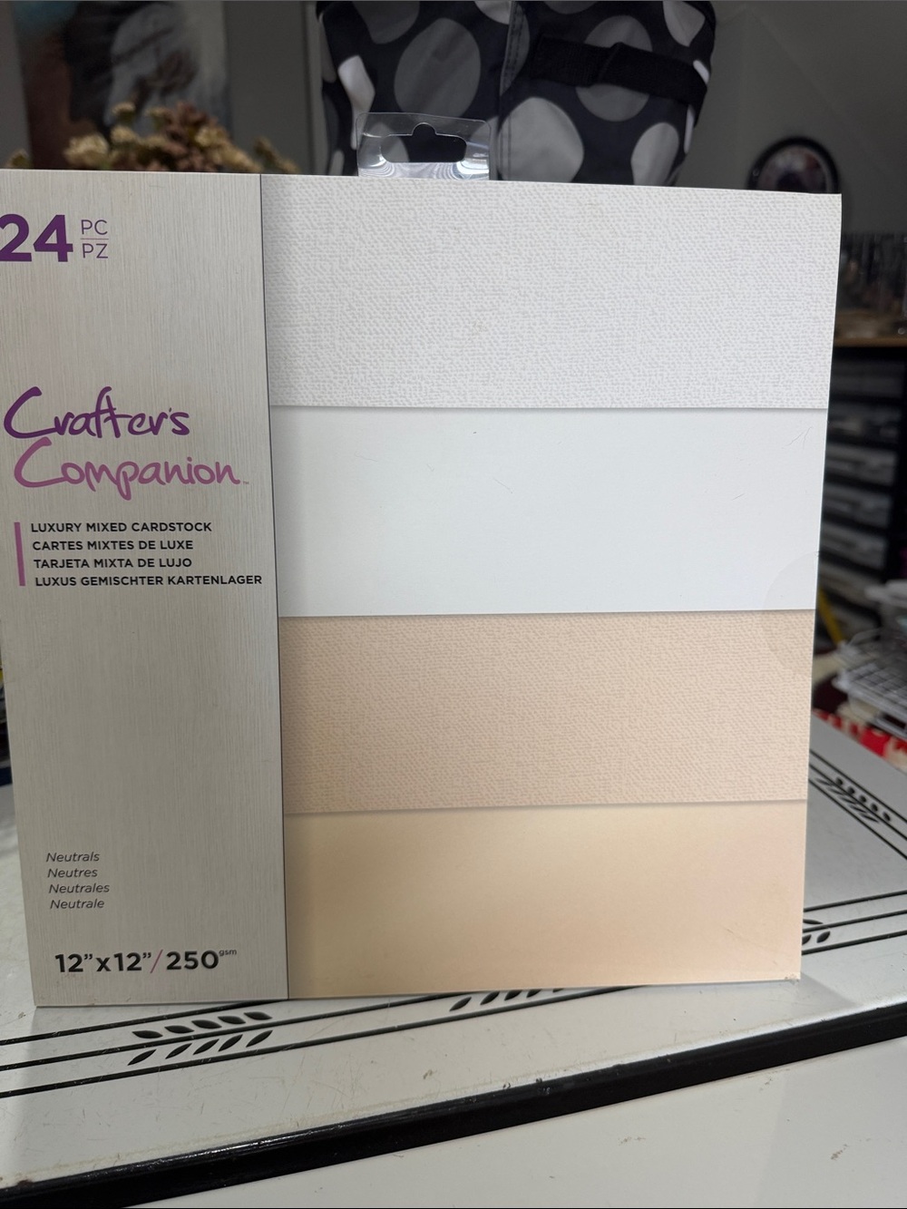 Crafters Companion Neutrals Luxury Mixed Cardstock